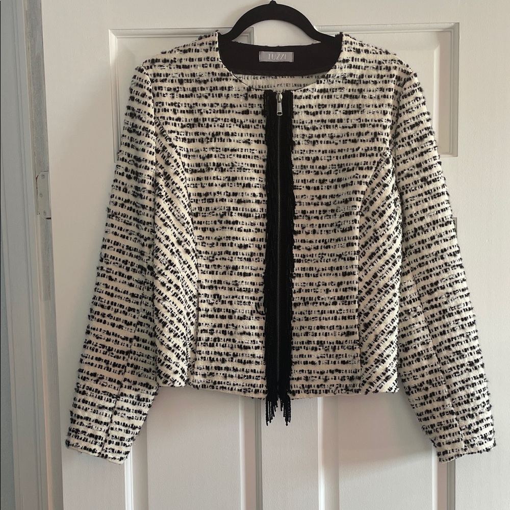 Tuzzi women’s cropped tweed jacket - Size 12US